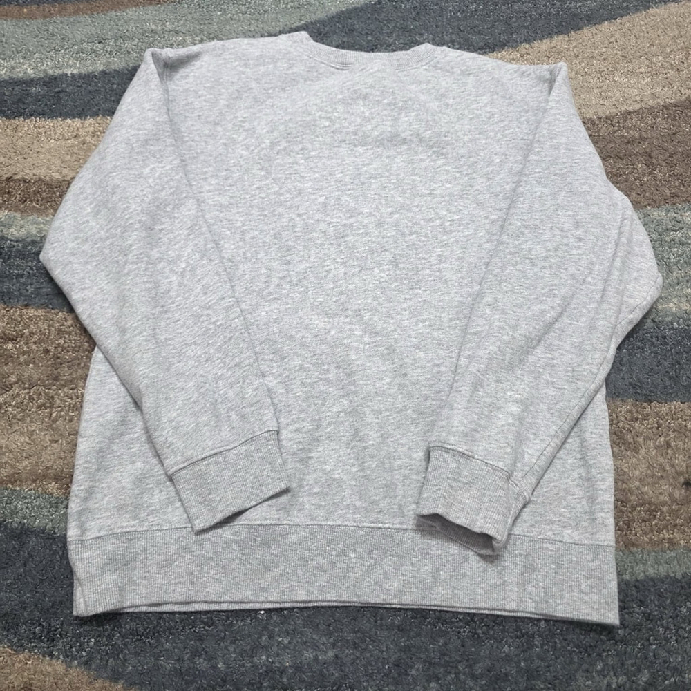 Disney Winnie the Pooh & Friends Embroidered Crewneck Sweatshirt Kids 10/12 Gray - Picture 2 of 6